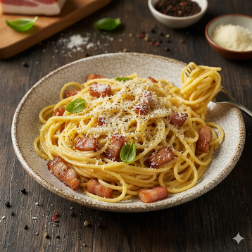 Spaghetti Carbonara Italian recipes