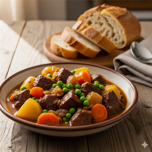 Hearty Italian Beef Stew Recipe (Spezzatino di Manzo)