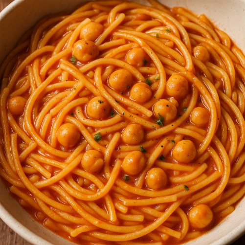 Pasta e Ceci with Cut Spaghetti – Italian Comfort Food Porn Recipe