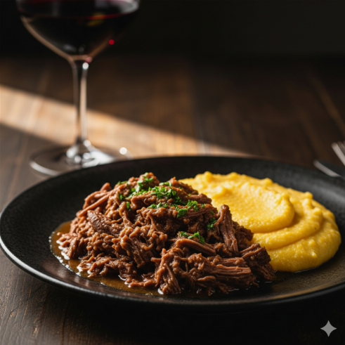 Authentic Stracotto alla Piemontese Recipe with Barolo Wine